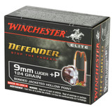 WIN DEFENDER 9MM+P 124GR JHP 20/200