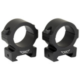 WARNE VAPOR HORIZ 1" SCOPE RINGS MED