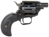 Heritage Mfg BK22B1BHBD Barkeep Boot 22 LR 6 Shot, 1.68" Black Steel Barrel, Black Oxide Zinc Alloy Frame, Black Cylinder Black Wood Grip, Hammer/Thumb Safety, Exposed Hammer