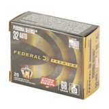 FED HYDRA SHOK 32ACP 68GR JHP 20/200