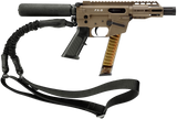 FREEDOM ORDNANCE FX9P4T-FDE FX9P  9mm Luger 31+1 4" Flat Dark Earth Synthetic Pistol Tube