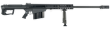 Barrett 18059 M107A1  50 BMG 29" 10+1 Black Cerakote Black Fixed w/Sorbothane Recoil Pad Stock Black Polymer Grip