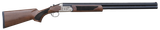Pointer KAR41026Y Acrius  Youth 410 Gauge Break Open 3" 2rd 26" Black O/U Barrel, Nickel Engraved Metal Finish, Turkish Walnut Stock, Right Hand Includes 5 Chokes
