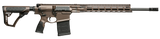 Daniel Defense 0216581690047 DD5 V5 Gen II 6.5 Creedmoor 20" 20+1 Mil-Spec Brown Cerakote 6 Position w/SoftTouch Overmolding Stock MLOK