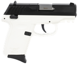 SCCY Industries CPX1CBWTG3 CPX-1 Gen3 9mm Luger 10+1 3.10" White Polymer w/Picatinny Rail Serrated SS Slide White Polymer Grip