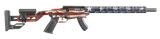 Ruger 8422 Precision Rimfire  22 LR 15+1 18" Threaded 1137 Alloy Steel Barrel, American Flag Cerakote Finish,  Adjustable Quick-Fit Precision Rimfire Stock, 30 MOA Picatinny Rail, Optics Ready
