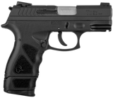 Taurus 1TH9C031 THc  Compact 9mm Luger 17+1 3.54" Matte Stainless Steel Barrel, Matte Black Serrated Slide, Black Polymer Frame w/Picatinny Rail, Black Finger Grooved Polymer Grip Right Hand