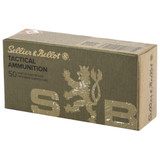 S&B 9MM SUBSONIC 140GR FMJ 50/1000