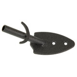 SKULL HOOKER FLUSH WALL MOUNT BLK