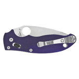SPYDERCO MANIX 2 G-10 DARK BL 3.375"