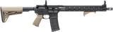 Springfield Armory STV916556FP SAINT Victor 5.56x45mm NATO 30+1 16", Black Rec, FDE Magpul Furniture, Flip-Up Sights, Includes Magpul Angled Grip