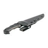 STROUP MK2 4" CERAKOTE BLK W/SHEATH
