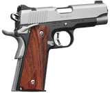 Kimber Mfg.,inc 3200055CA Pro CDP II (CA) 45 ACP 7+1 4" Satin Silver Stainless Steel Slide Matte Black KimPro II Rosewood Double Diamond Grip