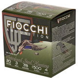 FIOCCHI 20GA #4 FLYWAY STEEL 25/250