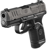 FN 66101418 Reflex MRD 9mm Luger 15+1 11+1 3.30" Micro-Compact Frame Black PVD Optic Ready/Serrated Steel Slide w/Picatinny Rail Stippled Grip Ambidextrous