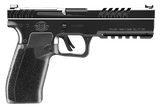 Rock Island RIA50E 5.0 E 9mm Luger 17+1 4.91" Black Steel Barrel, Black Armor Cerakote Lightening Cut/Optic Cut/Serrated Steel Slide, Steel Frame w/Picatinny Rail, Black Textured GFN Grip, Right Hand