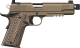 Kimber Mfg.,inc 3000237 Desert Warrior TFS 45 ACP 7+1 5.50" Front Serrations Steel Slide Desert Tan KimPro II G-10 Grip