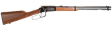 Rossi RL22W201WDEN19 Rio Bravo  Full Size, Lever Action 22 WMR 12+1, 20" Polished Black Steel Barrel, Polished Black w/July 4 Eagle Engraving Steel Receiver, German Fixed Beechwood Stock, Right Hand