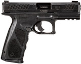 Taurus 1TS9SR041 TS9  Full Size Frame 9mm Luger 17+1 4" Matte Black Steel Barrel, Matte Black Serrated Steel Slide, Matte Black Polymer Frame w/Picatinny Rail, Black Polymer Grip, Includes 2 Magazines