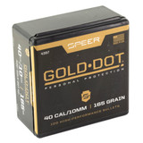 SPR GOLD DOT .400 165GR HP 100CT