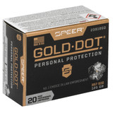 SPR GOLD DOT 357SIG 125GR HP 20/200
