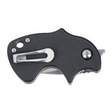 CRKT ORCA BLACK 1.79" PLAIN EDGE