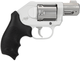 Kimber Mfg, Inc 3400034CA K6XS *CA Compliant Compact 38 Special +P 6 Shot 2" Glass Bead Stainless Steel Barrel, Silver KimPro II Aluminum Frame, Hogue Black Rubber Kimber Grip, Concealed Hammer