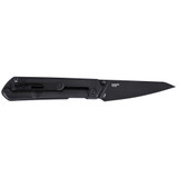 CRKT STRAIGHT PLAIN EDGE 2.60" BLK
