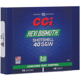 CCI 40S&W BISMUTH SHOTSHELL 10/200