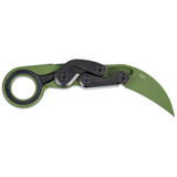 CRKT PROVOKE ALUM 2.41" GREEN/BLACK