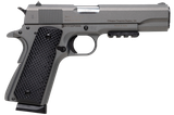 Charles Daly 440179 1911 Field Grade 45 ACP 8+1 5" Stainless Steel Barrel, Mystikote Tactical Gray Serrated Steel Slide & Steel Frame w/Beavertail, Black Polymer Grips