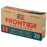 FRONTIER 223REM 55GR FMJ 20/500