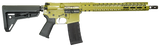 Black Rain Ordnance BROSSPBG Spec 15+ SSP 5.56x45mm NATO 30+1 16", Bazooka Green, 15" Slim M-LOK, Magpul Grip/Carbine Stock