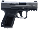 Canik HG7620TN Mete MC9 Sports South Exclusive 9mm Luger 15+1/12+1 3.18" Black Steel Barrel, Tungsten Cerakote Over Tenifer Optic Ready/Serrated Steel Slide, Black Polymer Frame w/Picatinny Rail