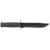 KBAR FIGHTING KNF 7" BLK SRTD W/STH