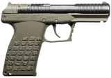 Kel-Tec PR57GRN PR57  Compact Frame 5.7x28mm 20+1 4" Black Steel Barrel, OD Green Optic Ready/Serrated Slide, OD Green Textured Grip