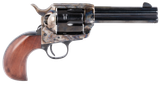 Taylors & Company 200069 1873 Cattleman 357 Mag Caliber with 4.75" Blued Finish Barrel, 6rd Capacity Blued Finish Cylinder, Color Case Hardened Finish Steel Frame & Birdshead Walnut Grip