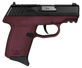 SCCY Industries CPX2CBCRRDRG3 CPX-2 Gen3 RD 9mm Luger 10+1 3.10" Crimson Red Polymer w/Picatinny Rail Serrated Black Nitride SS Slide Crimson Red Polymer Grip