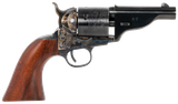 Taylors & Company 550957 The Hickok Open-Top 45 Colt (LC) Caliber with 3.50" Blued Finish Barrel, 6rd Capacity Blued Finish Cylinder, Color Case Hardened Finish Steel Frame & Walnut Army Size Grip