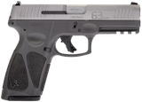 Taurus 1G3B949G G3  Full Size Frame 9mm Luger 15+1/17+1 4" Matte Stainless Steel Barrel, Matte Serrated Stainless Steel Slide, Gray Polymer Frame w/Picatinny Rail, Polymer Grip, Right Hand