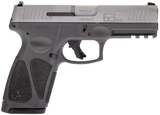 Taurus 1G3B949G G3  Full Size Frame 9mm Luger 15+1/17+1 4" Matte Stainless Steel Barrel, Matte Serrated Stainless Steel Slide, Gray Polymer Frame w/Picatinny Rail, Polymer Grip, Right Hand