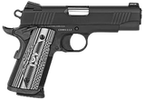 Colt Mfg O9842CCU 1911 Commander Combat Unit 9mm Luger 4.25" 9+1 Black PVD Black PVD Stainless Steel Slide Checkered & Scalloped Gray G10 Grip