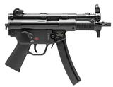 HK 81000481 SP5K PDW 9mm Luger Caliber with 5.83" Barrel, 30+1 Capacity, Black Metal Finish, No Stock (Sling Mount), Black Polymer Grip Right Hand