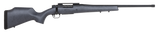 Mossberg 28101 Patriot Long Range Hunter 308 Win Caliber with 5+1 Capacity, 22" Barrel, Threaded/Fluted Matte Blued Metal Finish & Sniper Gray Fixed Monte Carlo Stock Right Hand (Full Size)