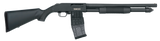 Mossberg 50205 590M Mag-Fed 12 Gauge 2.75" 10+1 18.50" Cylinder Bore Barrel Matte Blued Rec Black Synthetic Stock Right Hand