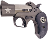 Bond Arms BATP 1836 Texas Independence 45 Colt (LC)/.410 2 Shot 3.50" Gray/Olive Cerakote w/Star Double Barrel, Steel Frame Black Ash w/Integrated Star Grips