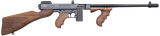 Thompson T110S 1927A-1 Deluxe 45 ACP Caliber with 16.50" Barrel, 10+1 Capacity (Stick), Blued Metal Finish, American Walnut Stock Wood Grip Right Hand