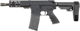 Rock River Arms BLK2132 LAR-15M  300 AAC Blackout 30+1 8" Black M-LOK Handguard, Black Aluminum Picatinny Rail Receiver, Black Polymer SB Tactical SBA3 Arm Brace, Black Hogue Rubber Grip
