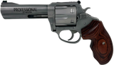 Charter Arms 73546 Professional VI Extra Large, 357 Mag 6 Shot 4.20" Matte Stainless Steel Barrel, Cylinder & Frame w/Wood Grip, Exposed Hammer