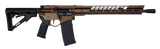 Diamondback DB1731K071 DB15  5.56x45mm NATO 16" 30+1 Midnight Bronze Adjustable Magpul CTR Stock Black Magpul MOE K2 Grip with Black Gold Lower
